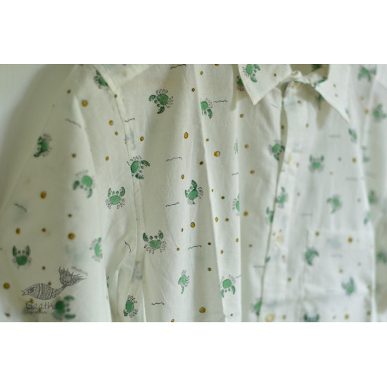 Sing of Spring ✯ Sanganeri ✯ Cotton Half Sleeve Shirt ✯ 29