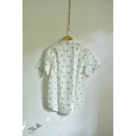 Sing of Spring ✯ Sanganeri ✯ Cotton Half Sleeve Shirt ✯ 29