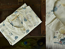 Sing of Spring ✯ Sanganeri ✯ Cotton Full Sleeve Shirt ✯ 3