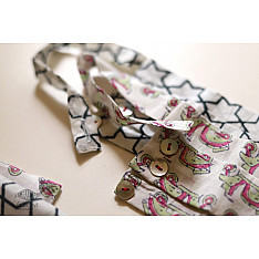 Be safe & stylish ✜ Cotton Two Layered Mask ( Set of 2 | Adjustable Button ) ✜ 15