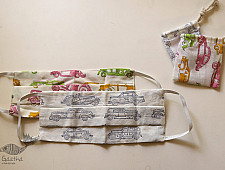 Be safe & stylish ✜ Cotton Two Layered Mask ( Set of 2 ) ✜ 6