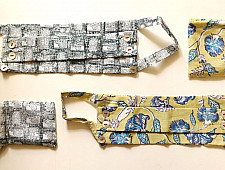 Be safe & stylish ✜ Cotton Two Layered Mask ( Set of 2 | Adjustable Button ) ✜ 12