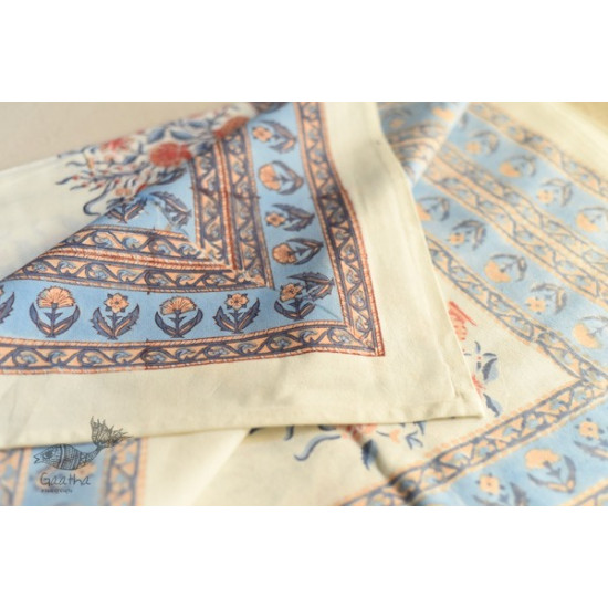 shop Sanganeri Hand block Printed Bedsheet