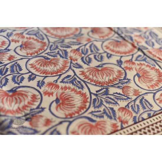 shop Sanganeri Hand block Printed Bedsheet