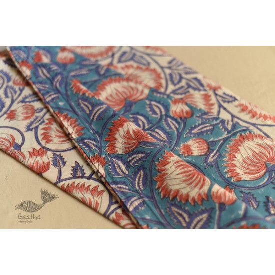 shop Sanganeri Hand block Printed Bedsheet