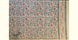 Landscapes Under My Roof | Sanganeri Handblock Printed Double Bedsheet  with Pillow Covers- K