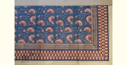 Landscapes Under My Roof | Sanganeri Handblock Printed Double Bedsheet  with Pillow Covers- L