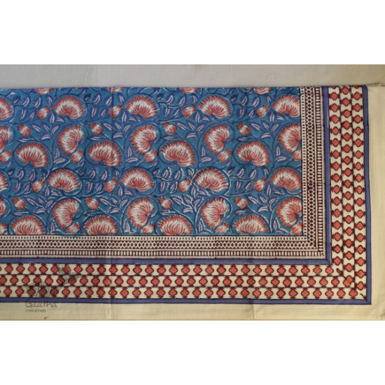 shop Sanganeri Hand block Printed Bedsheet