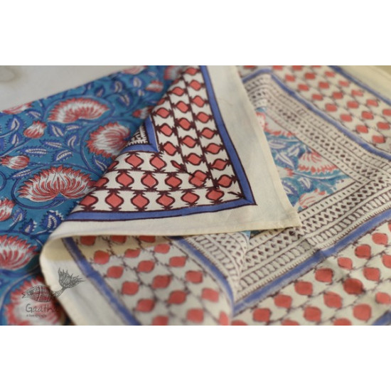 shop Sanganeri Hand block Printed Bedsheet