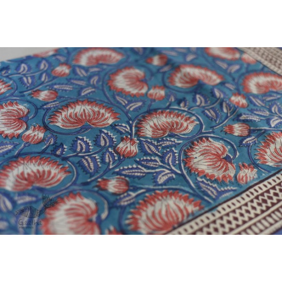 shop Sanganeri Hand block Printed Bedsheet