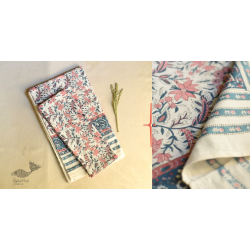 Landscapes Under My Roof | Sanganeri Handblock Printed Double Bedsheet  with Pillow Covers- A