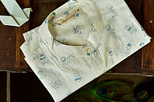 Sing of Spring ✯ Sanganeri ✯ Cotton Full Sleeve Shirt ✯ 11