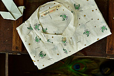 Sing of Spring ✯ Sanganeri ✯ Cotton Full Sleeve Shirt ✯ 14
