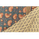 shop Sanganeri Hand Block Printed Flannel with Cotton Filling - Double Bed