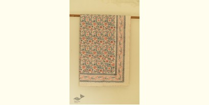 Slumberland | Sanganeri Hand Block Printed Flannel with Cotton Filling - Reversible & for Double Bed