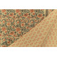 shop Sanganeri Hand Block Printed Flannel with Cotton Filling - Double Bed