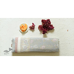 Slumberland | Dohar Double Side Block Printed - Mul Cotton - Single Bed