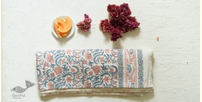 Slumberland | Sanganeri Hand Block Printed Flannel with Cotton Filling - Reversible & for Double Bed