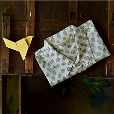 Sing of Spring ✯ Sanganeri ✯ Cotton Half Sleeve Shirt ✯ 17