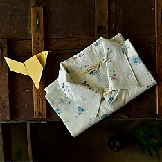 Sing of Spring ✯ Sanganeri ✯ Cotton Half Sleeve Shirt ✯ 20