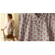 shop Sanganeri Block Printed - Cotton Full Sleeve Shirt - Pink Flowers