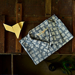 Summer Love | Sanganeri Cotton Half Sleeve Shirt | Camera Design