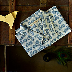 Summer Love | Sanganeri Cotton Half Sleeve Shirt | Scooter