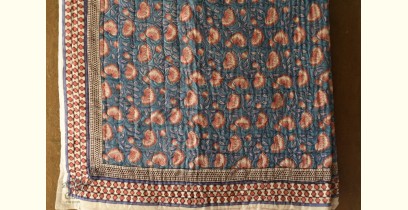 Thaat Baat ~ Reversible Light Weight Razai / Quilt - Sanganeri Two Side Printed  for Double Bed