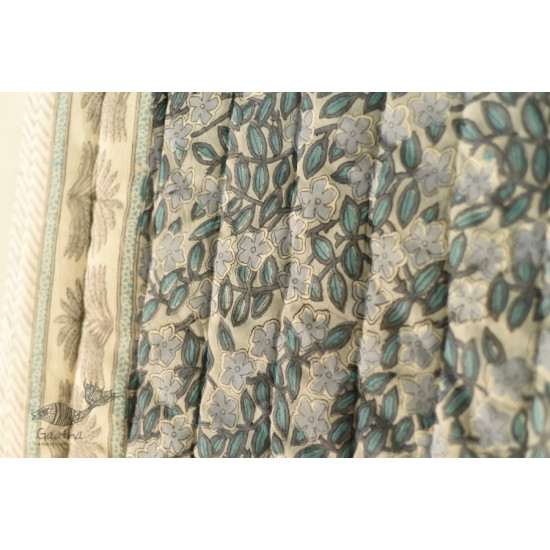 shop Sanganeri Block Printe Reversible Quilt - Single Bed