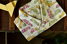 Summer Love | Sanganeri Cotton Half Sleeve Shirt | Vintage Car