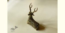 Lost Wax Art ✺ Handmade Brass Dhokra - Hiran / Deer