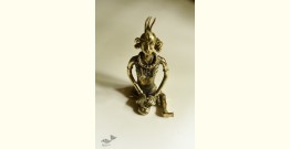 Dhokra Art ✺ Handmade Brass Dhokra - Adivasi Mahila / Tribal Women