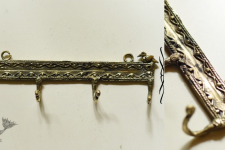 Dhokra Art ✺ Handmade Brass Dhokra - Designer Hanger