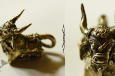 Dhokra  Art ✺ Handmade Brass Dhokra - Nandi / Cow