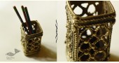 buy Handmade Brass Dhokra - pen stand