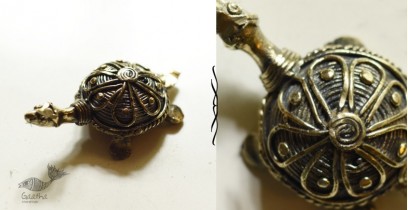 Dhokra  Art ✺ Handmade Brass Dhokra - Tortoise