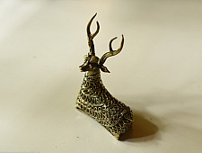 Lost Wax Art ✺ Handmade Brass Dhokra - Hiran / Deer