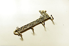 Dhokra Art ✺ Handmade Brass Dhokra - Designer Hanger