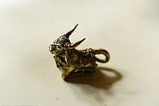 Dhokra  Art ✺ Handmade Brass Dhokra - Nandi / Cow