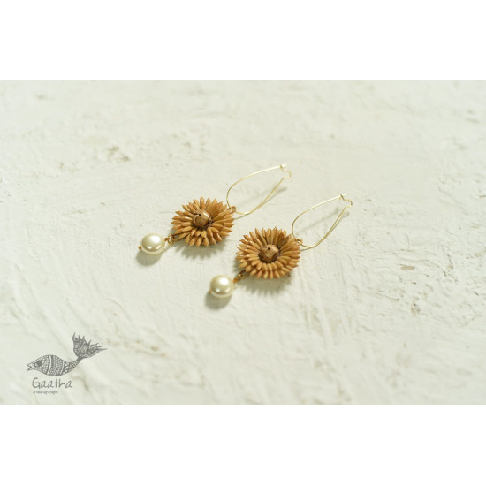 shop handmade bamboo Earrings