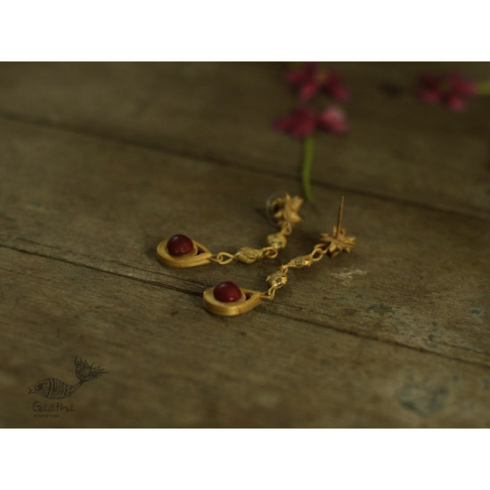 shop handmade bamboo jewelry - Earrings