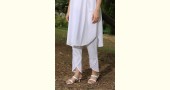 Handwoven Cotton - Nargis white Tunic Pant Set