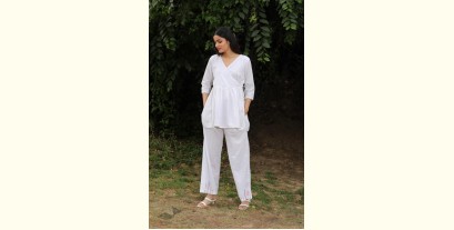 Nivriti | Handwoven Cotton - Sharbat Angrakha Co-ord Set
