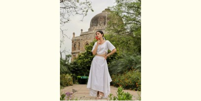 Nivriti | Handwoven Cotton - Ruhi Top & Skirt Co-ord Set