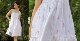 Nivriti | Handwoven Cotton - Meredith Midi Dress