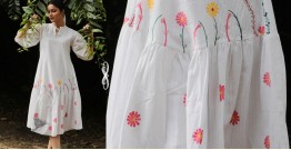 Nivriti | Handwoven Cotton - Pina Colada Dress