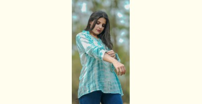 Nivriti ❊ Tie & Dye - Amber Frilled Shirt