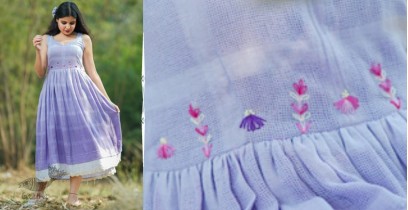 Nivriti ❊ Tie & Dye - Arya Embroidered Dress