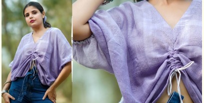 Nivriti ❊ Tie & Dye - Arya Pure Cotton Kimono Top
