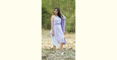 Nivriti ❊ Tie & Dye - Arya off Shoulder Cotton Dress